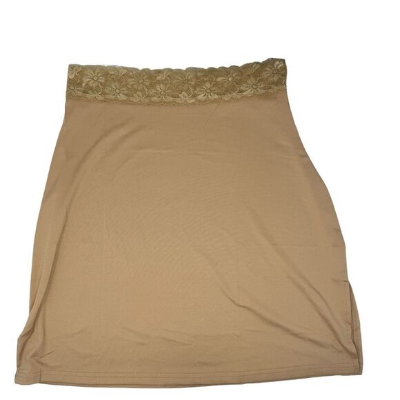 NEW. MANCYFIT Beige Medium Floral Waist Slip. - Picture 4 of 9